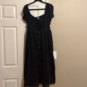 Black Abound Dress Size L